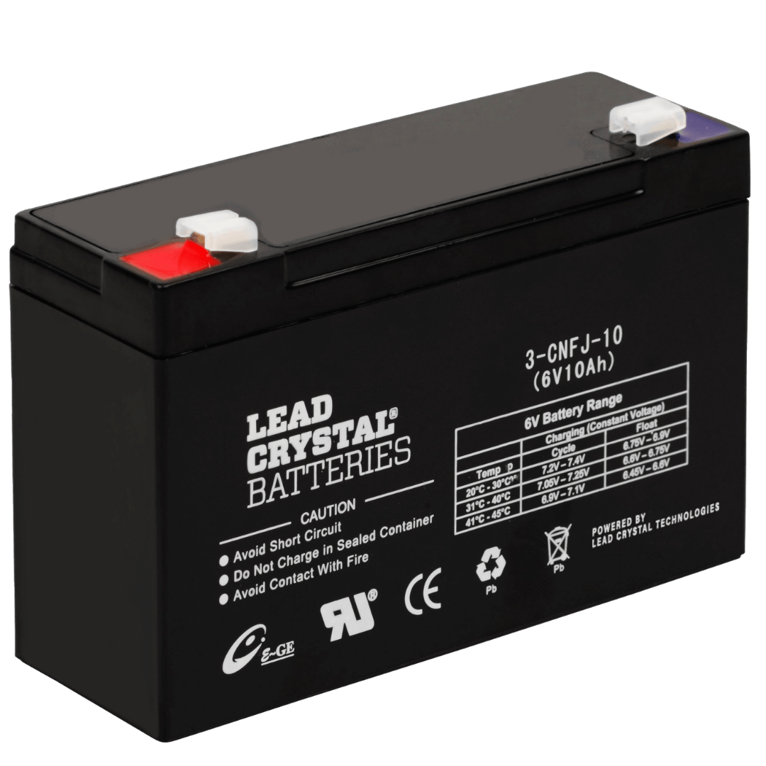 Lead Crystal Battery 6V 10Ah