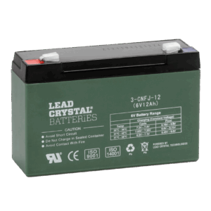 Lead Crystal Battery 6V 12Ah