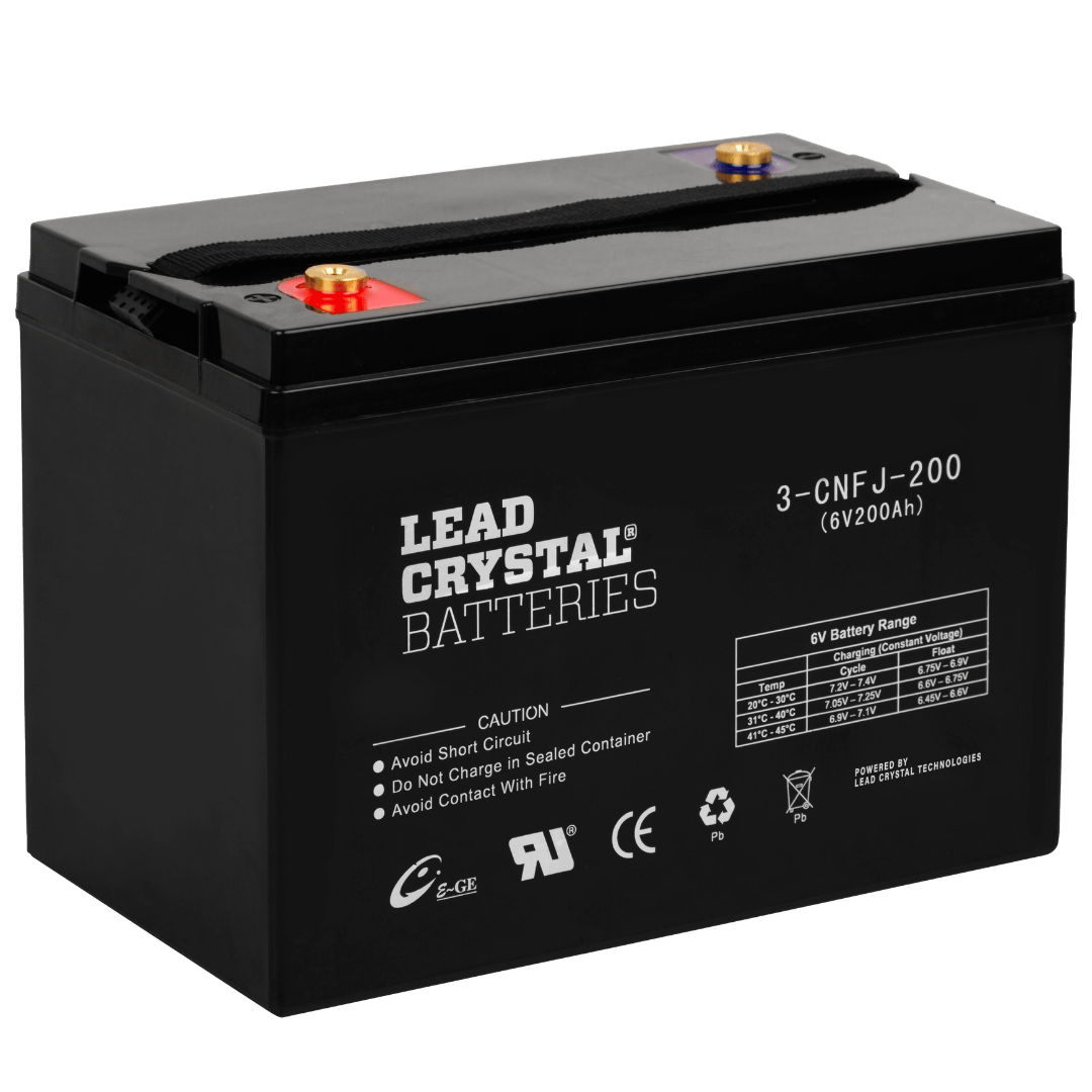 Lead Crystal Battery 6V 200Ah
