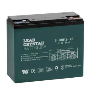 Lead Crystal Battery 12V 18Ah