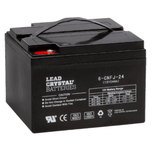 Lead Crystal Battery 12V 24Ah