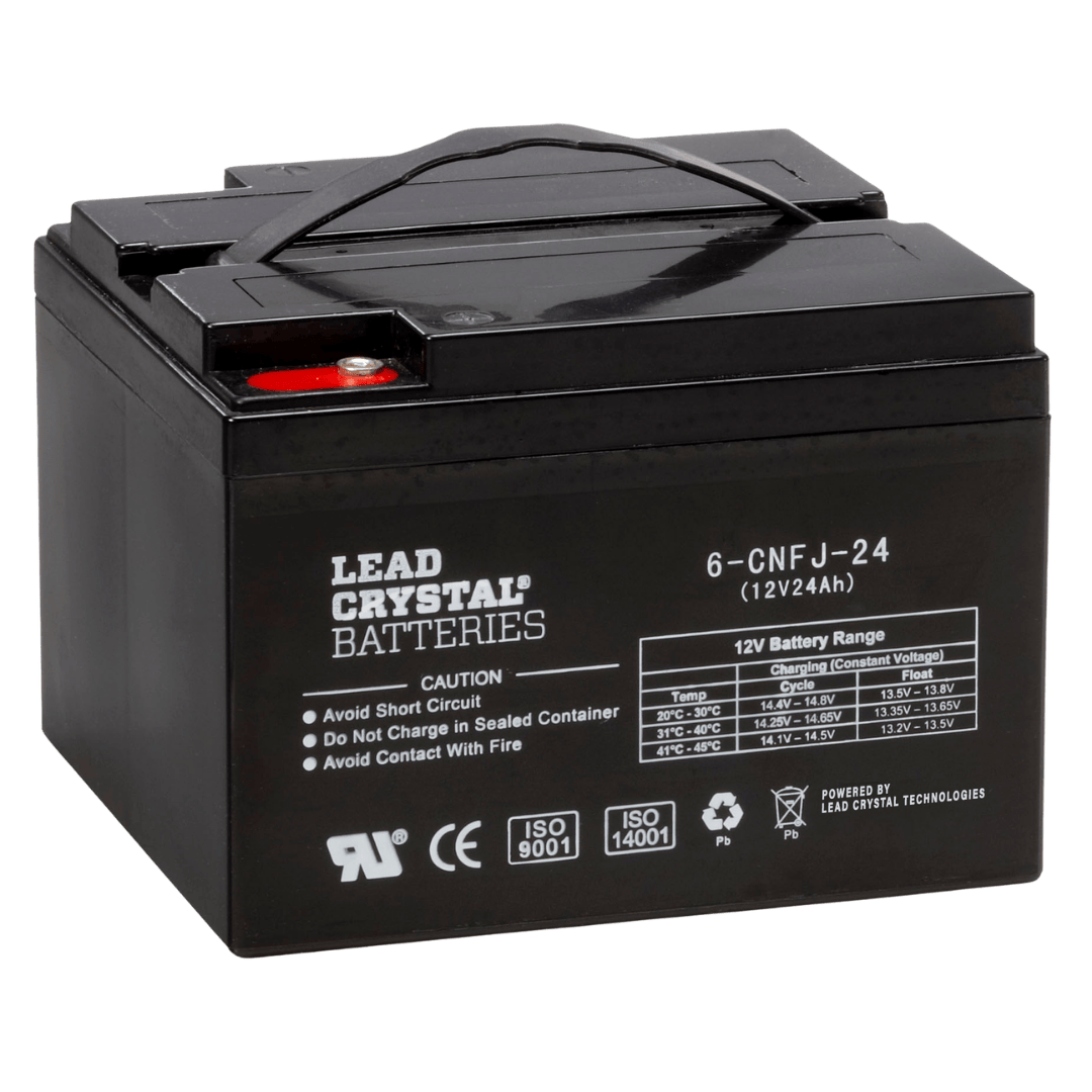 Lead Crystal Battery 12V 24Ah